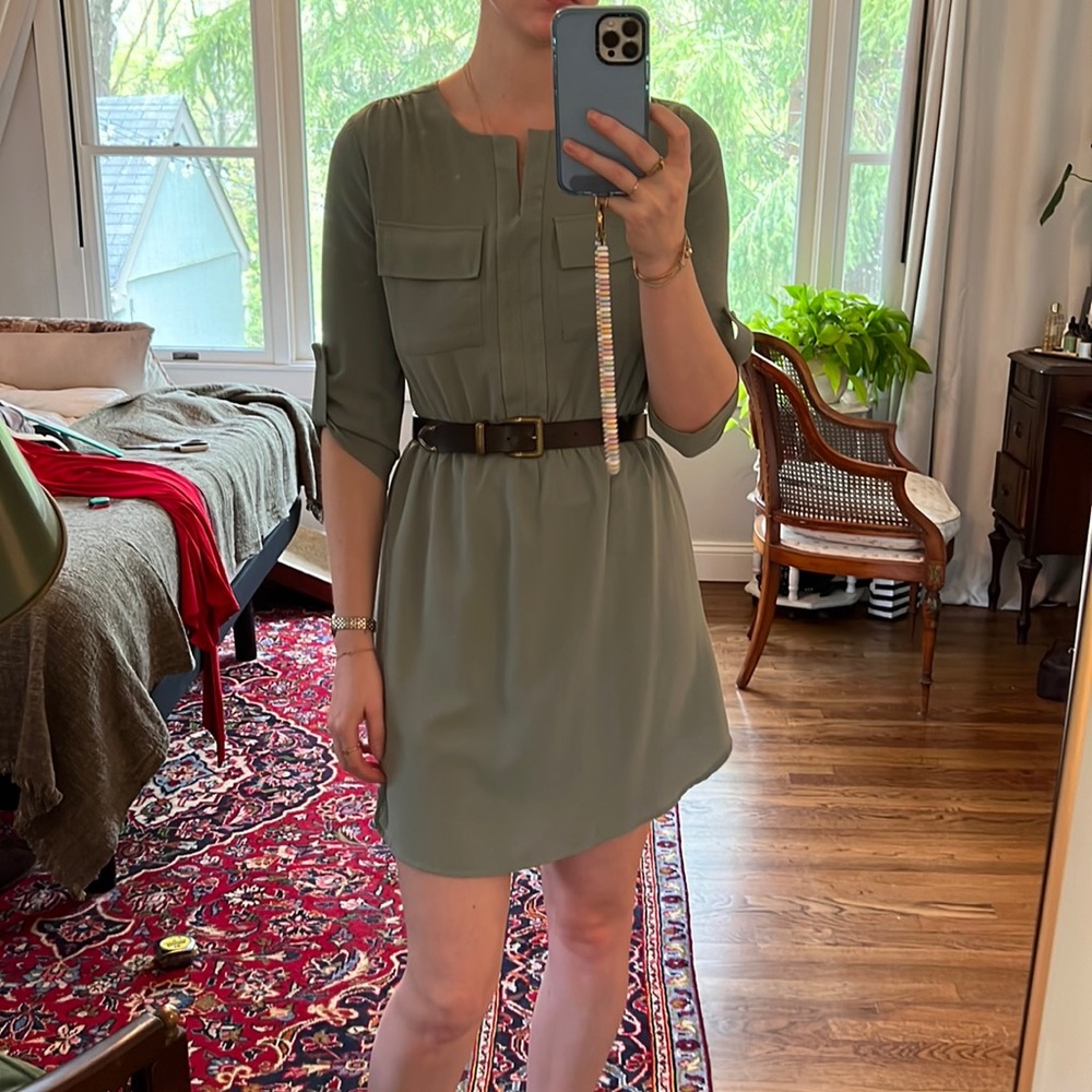Green dress